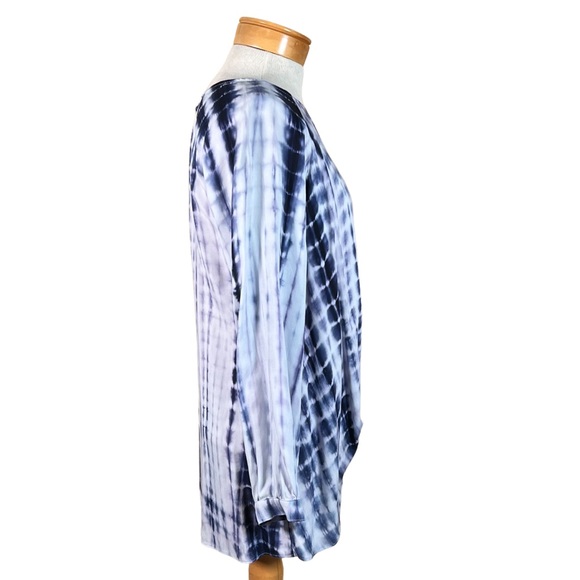 Karen Kane Women’s Lightweight Long Sleeve Tie Dye Tunic Size Small - Picture 8 of 12